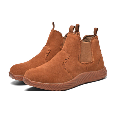 SJH10 Bouwwerf die de In te ademen Zachte Enige Lasser Safety Shoes vervaardigen van de Rundvleespees