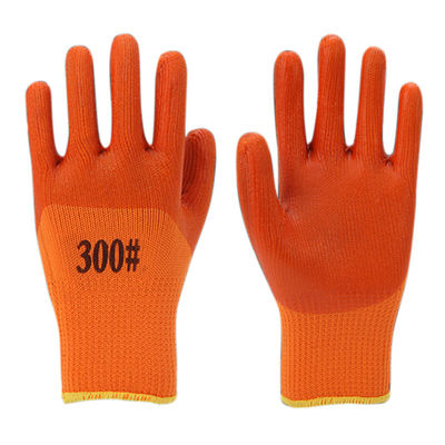 SJS300 Met een laag bedekte Dikke Werkende Handschoenen van de bouw de Mechanische Veiligheid pvc